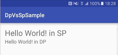 dp and sp strange